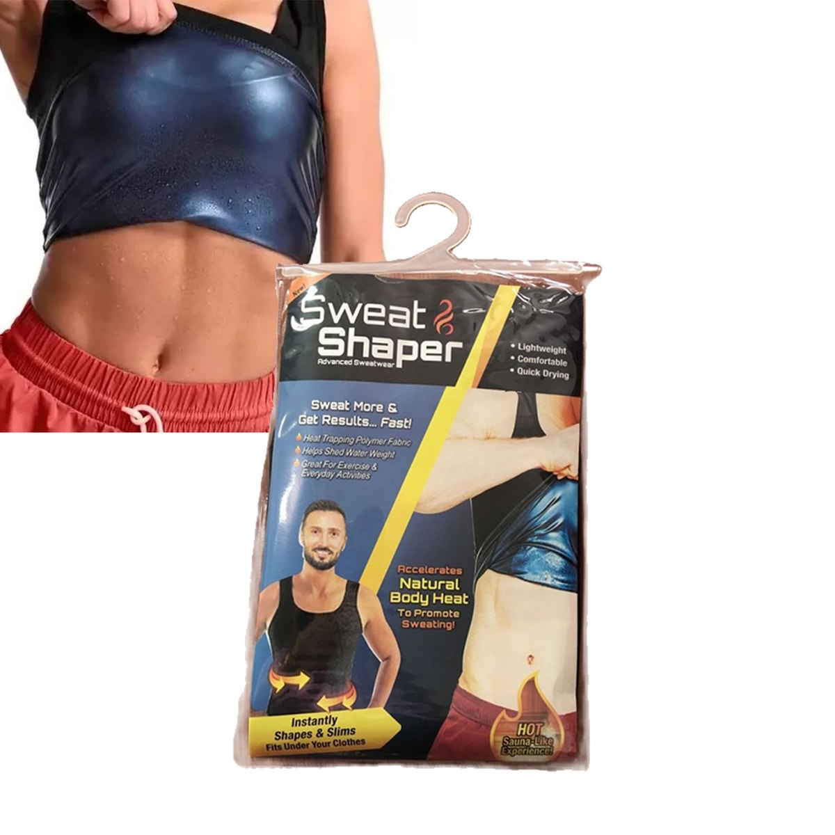 مشد الساونا الحراري sweat Shaper